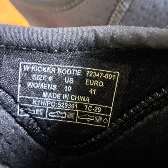 Bogs Women’s 10 Black Kicker Bootie Rain Chelsea Ankle Fabric Boots Waterproof - Picture 8 of 10